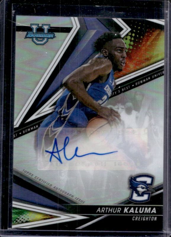 2022 Bowman Best University #BOA-AK Best of 2022 Autographs - Refractor