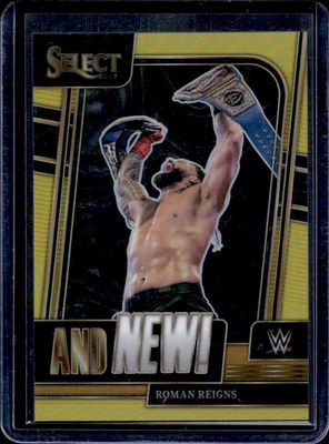 2023 Select WWE #6 And New! Gold /10