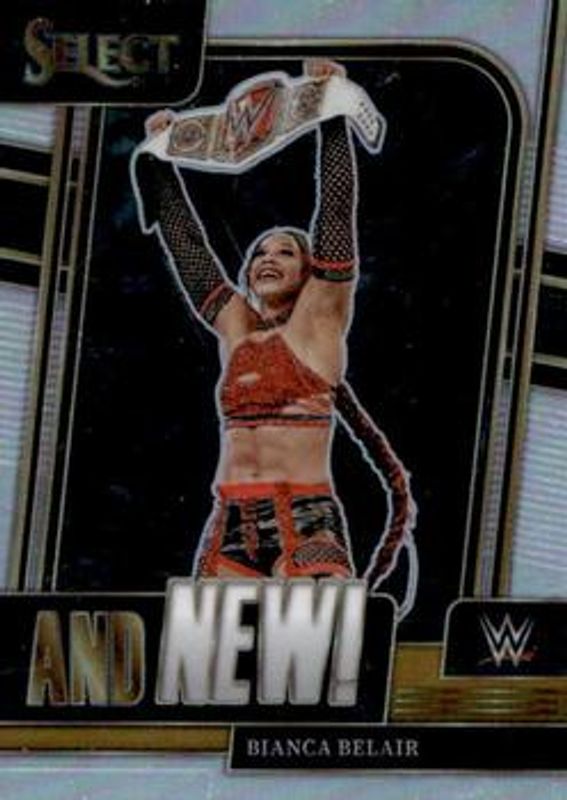 2023 Select WWE #8 And New! Silver