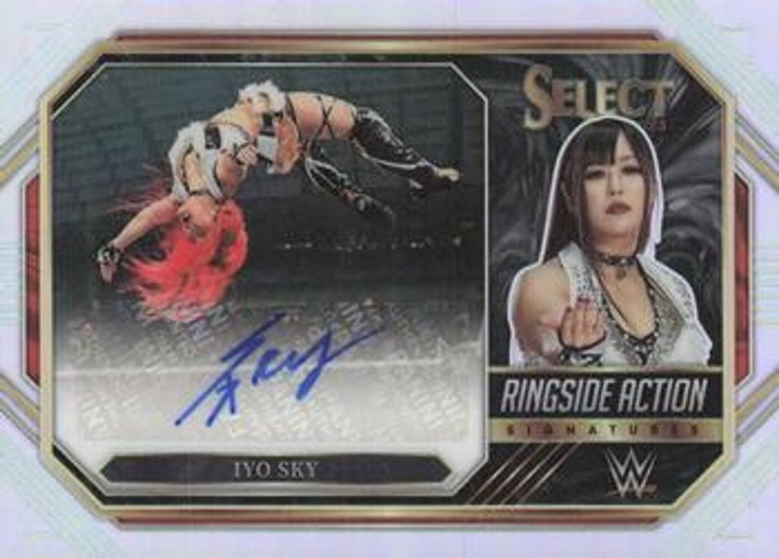 2023 Select WWE #RA-IYS Ringside Action Signatures