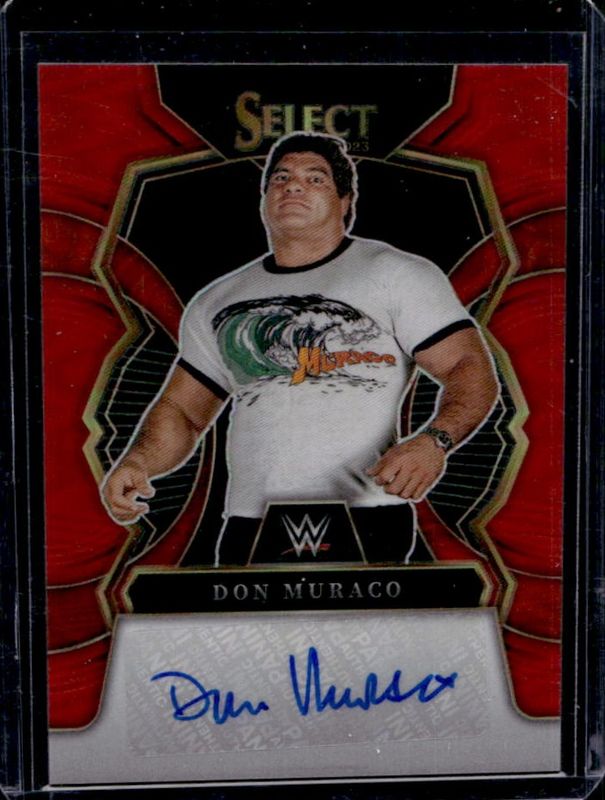 2023 Select WWE #SG-DMR Signatures Red /60