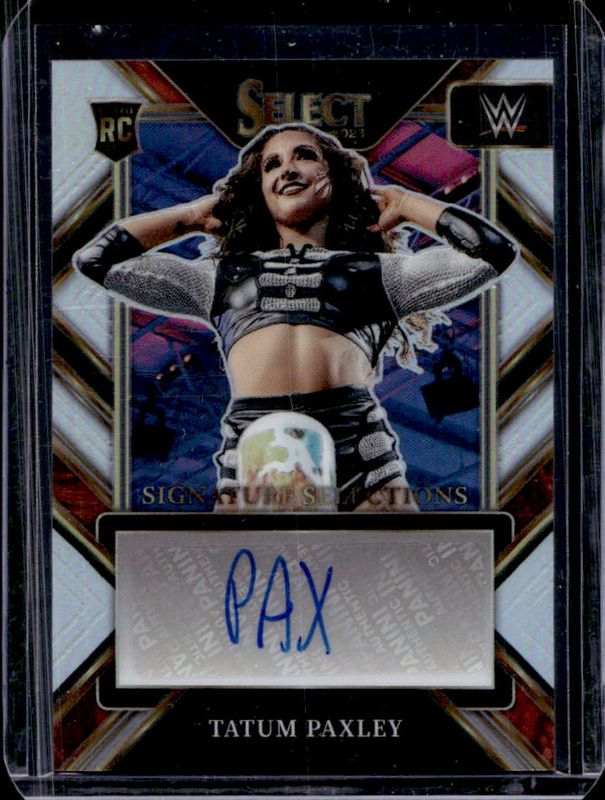 2023 Select WWE #SL-TPX Signatures Selections