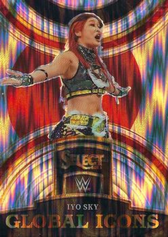 2023 Select WWE #16 Global Icons Flash