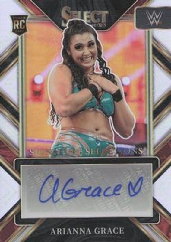 2023 Select WWE #SL-AGR Signatures Selections