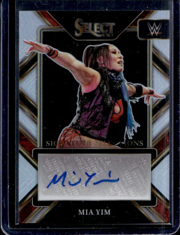 2023 Select WWE #SL-MYM Signatures Selections