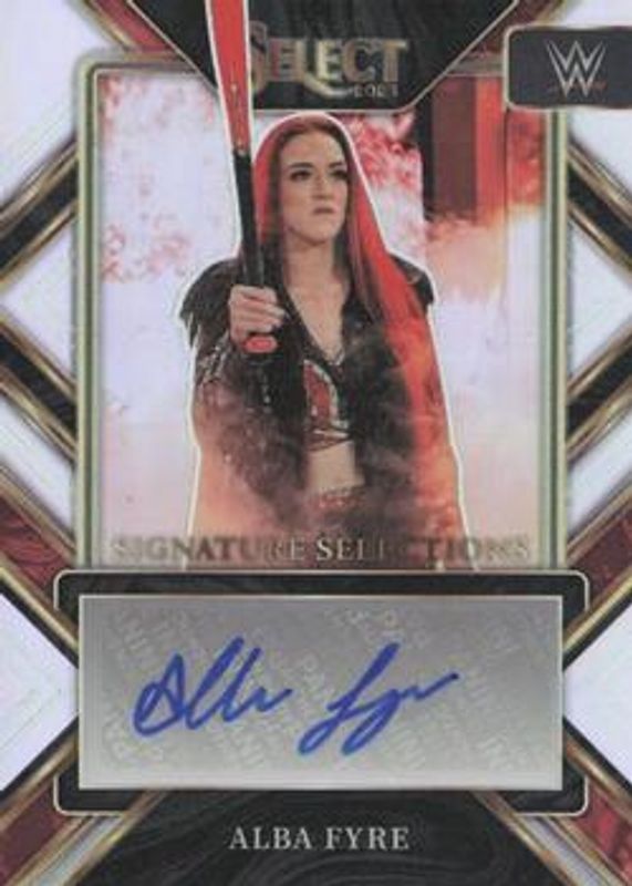 2023 Select WWE #SL-AFR Signatures Selections