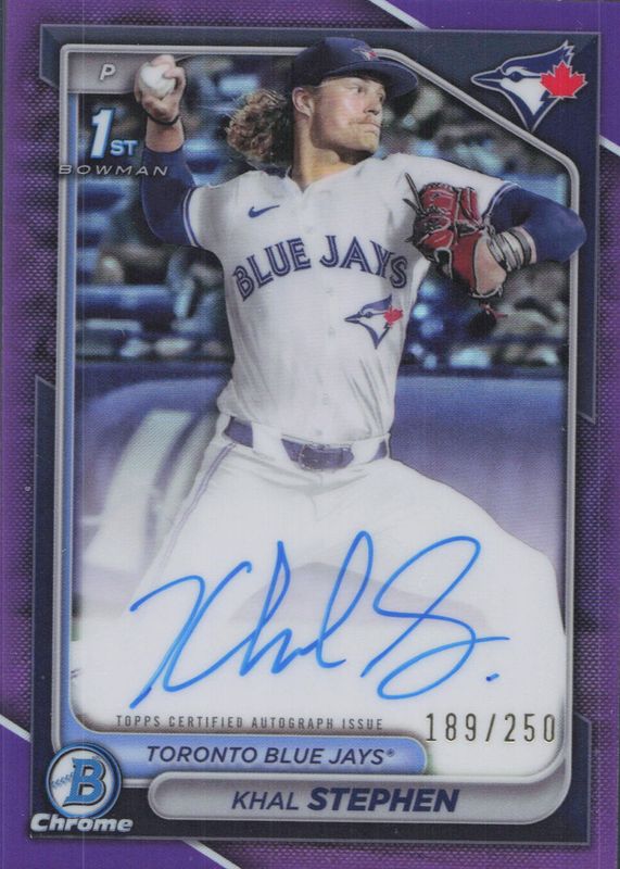 2024 Bowman Draft #CPA-KS Chrome DP Auto - Purple Refractor /250 (1st)