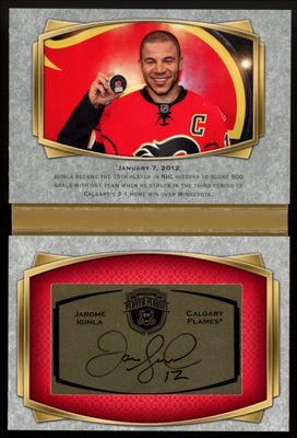 2023 Upper Deck The Cup #PP-JI 2021 The Cup Update Player Plaques Booklets /25