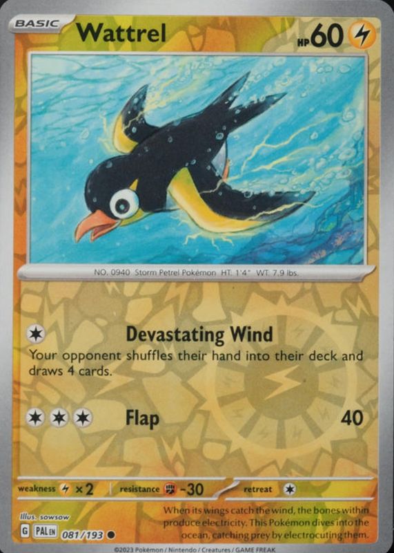 2023 Scarlet & Violet: Paldea Evolved #081/193 Reverse Holo