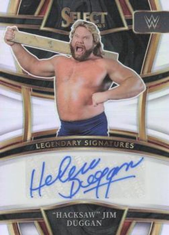 2023 Select WWE #LS-HJD Legendary Signatures