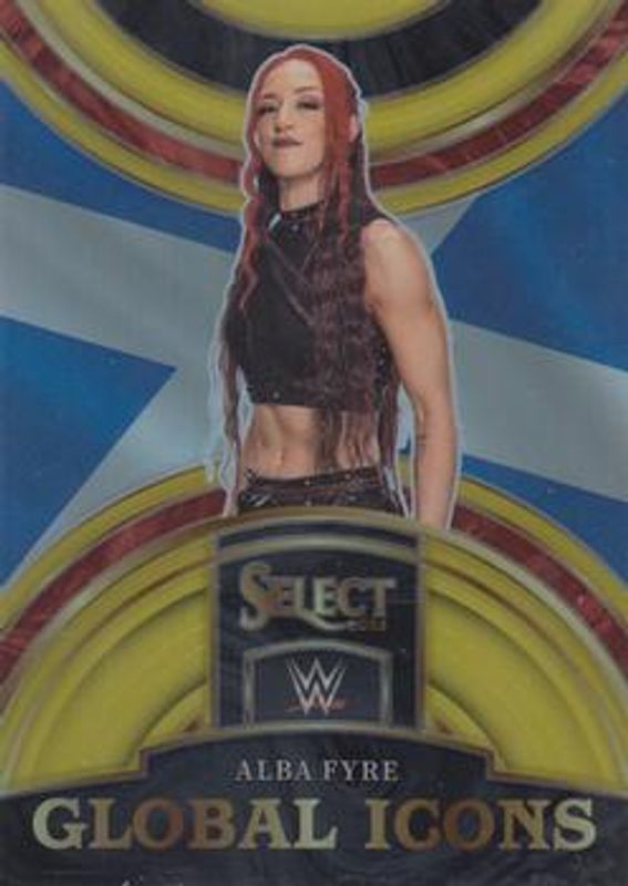 2023 Select WWE #29 Global Icons Gold /10