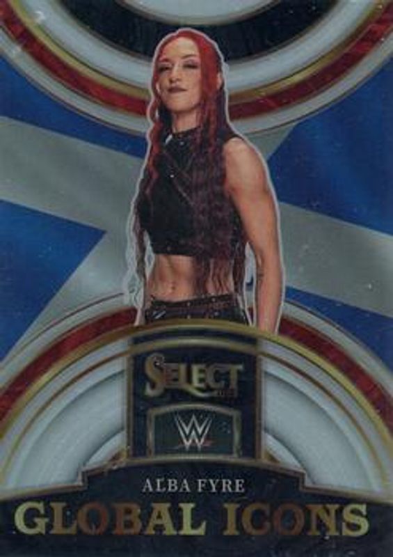 2023 Select WWE #29 Global Icons Silver