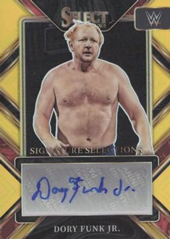 2023 Select WWE #SL-DFJ Signatures Selections Gold /10