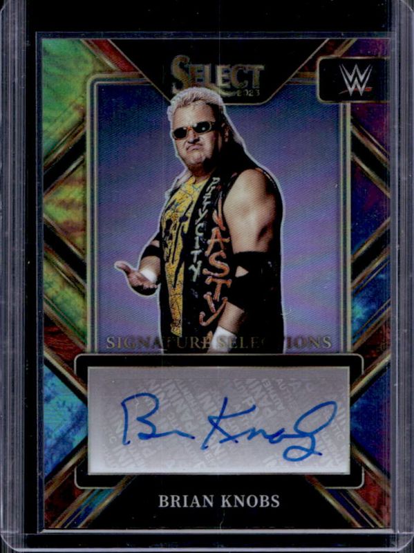 2023 Select WWE #SL-BKN Signatures Selections Tie-Dye /25