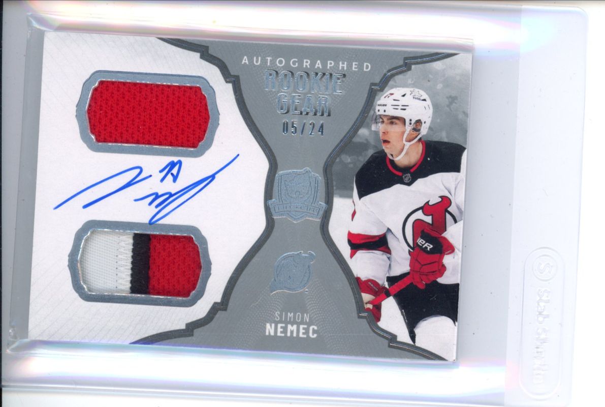 2023 Upper Deck The Cup #RG-SN Autographed Rookie Gear /24
