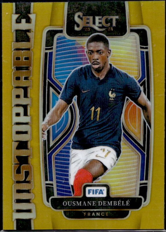 2023 Select FIFA #12 Unstoppable Gold /10