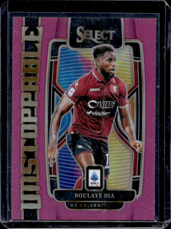 2023 Select Serie A #20 Unstoppable Pink /25