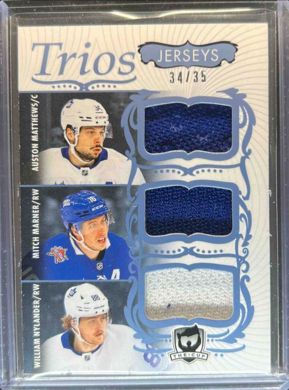 2023 Upper Deck The Cup #C3-NMM Cup Trios - Jersey /35