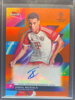 2023 Topps Finest UEFA Club Competitions #A-JM Autographs - Orange /25