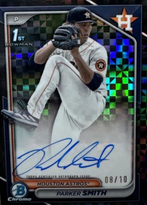 2024 Bowman Draft #CPA-PSM Chrome Prospect Auto - Black X-Fractor /10 (1st)