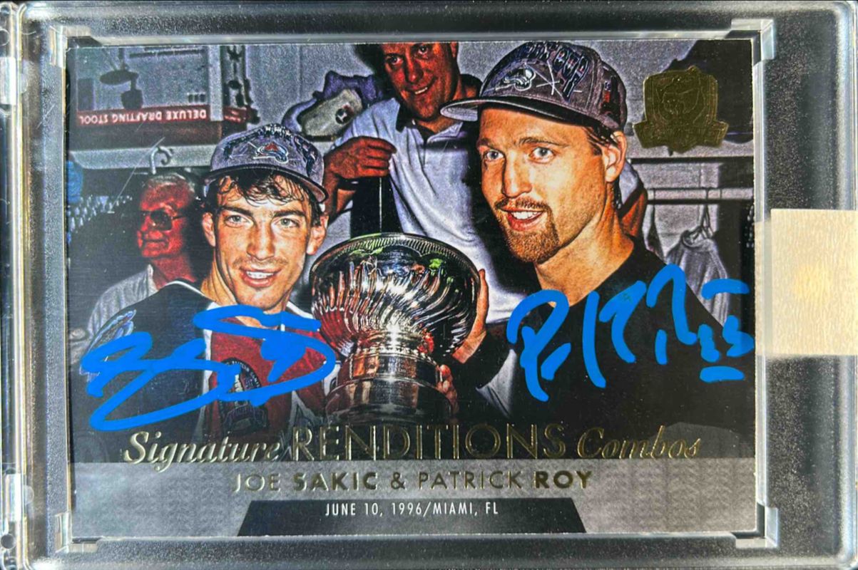 2023 Upper Deck The Cup #SR2-RS 2022 The Cup Update Signatures Renditions Combos