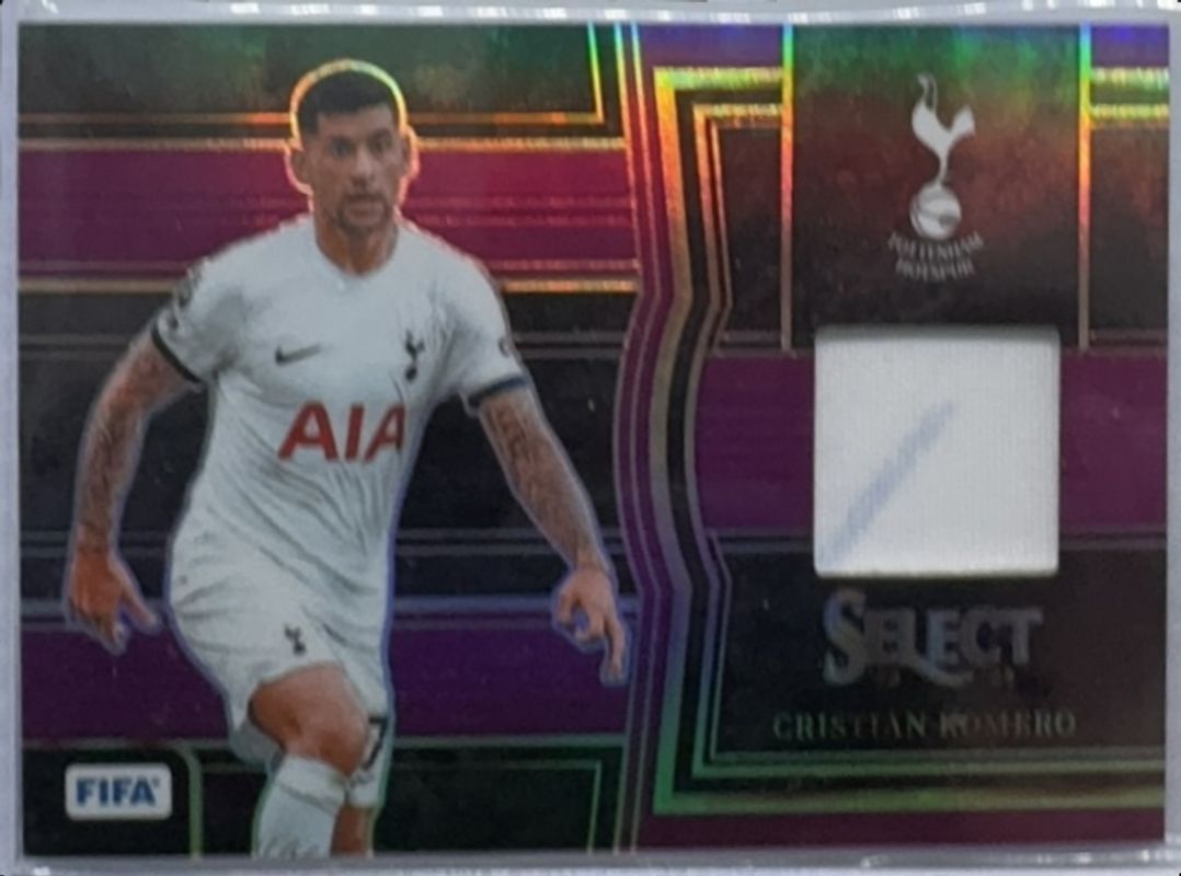 2023 Select FIFA #SM-CR Select Memorabilia Purple /49