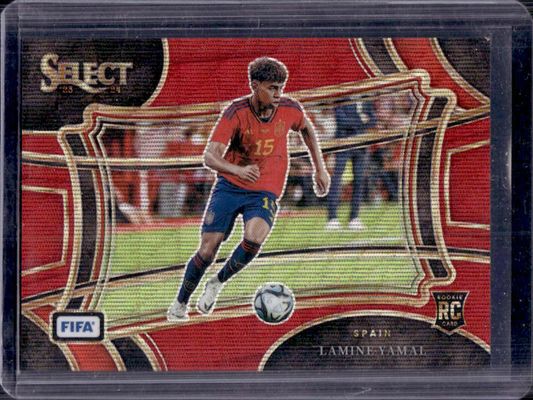 2023 Select FIFA #210 Field Level Red Wave /149