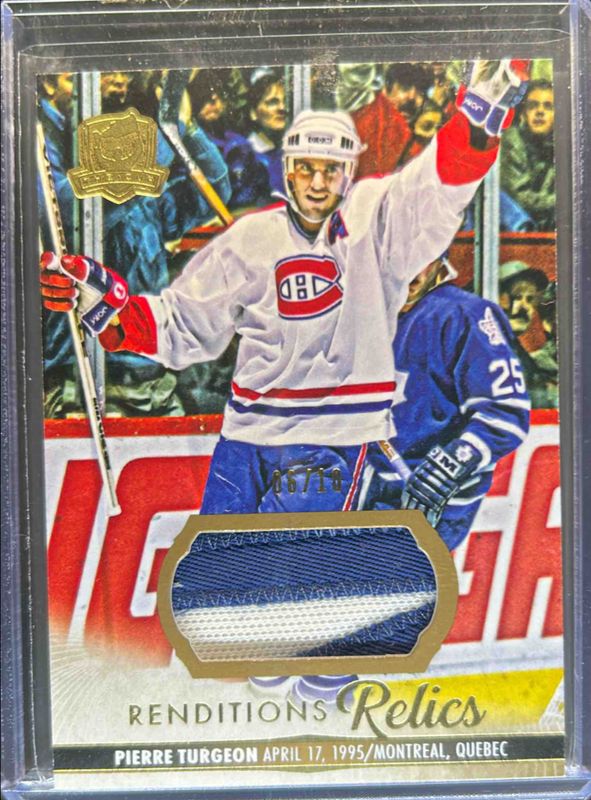 2023 Upper Deck The Cup #RR-PT Renditions Relics - Patch /10