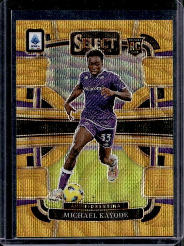 2023 Select Serie A #13 Gold Wave /10