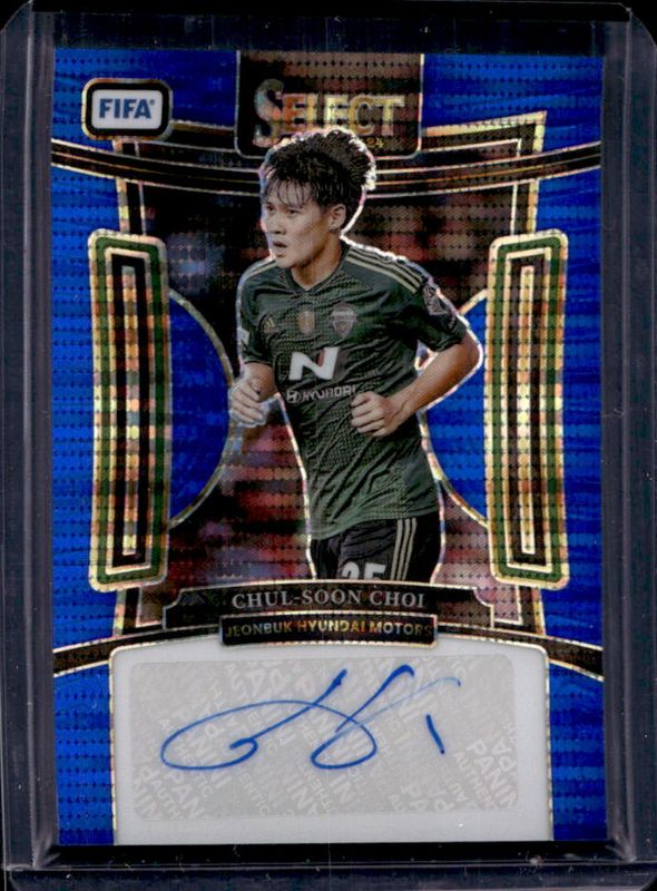 2023 Select FIFA #S-CSC Signatures Blue Pulsar