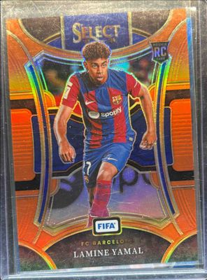 2023 Select FIFA #124 Mezzanine Orange /49
