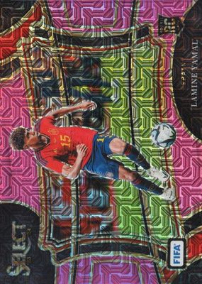2023 Select FIFA #210 Field Level Pink Mojo /199