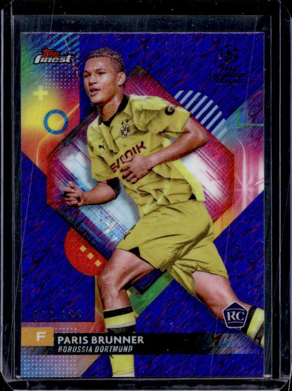 2023 Topps Finest UEFA Club Competitions #133 Purple Shimmer /199
