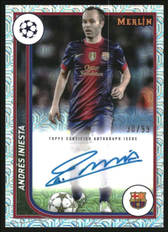 2023 Topps Merlin Chrome UEFA Club Competitions #AU-AI Autographs - Mojo Refractor /99