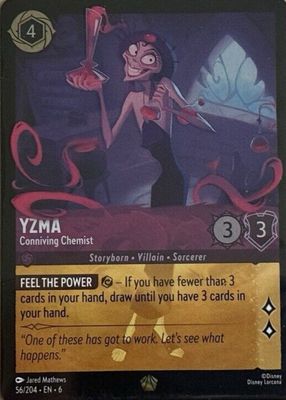 Yzma - Conniving Chemist 2024 Azurite Sea #209/204 Enchanted