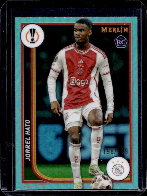 2023 Topps Merlin Chrome UEFA Club Competitions #6 Aqua Refractor /199