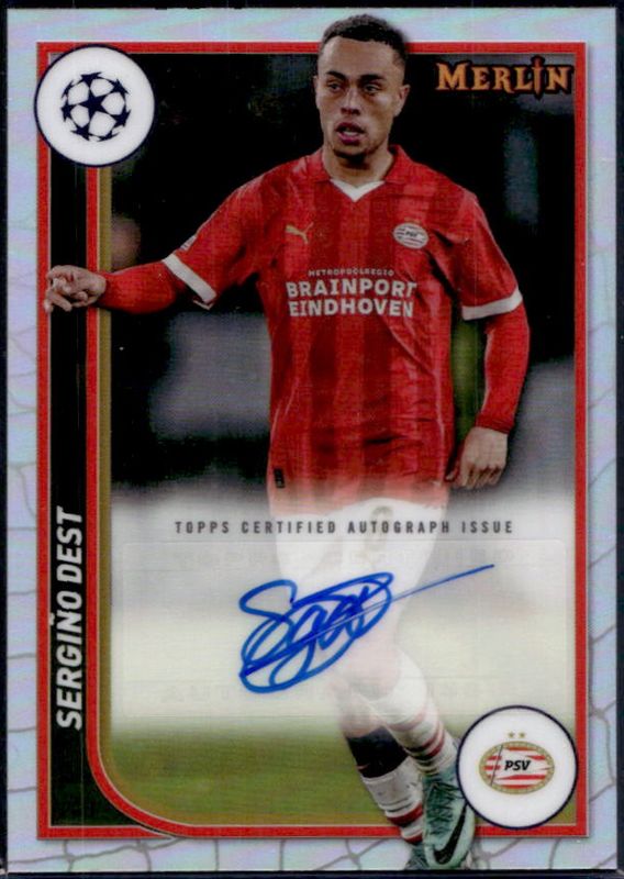 2023 Topps Merlin Chrome UEFA Club Competitions #AU-SD Autographs