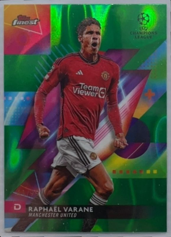 2023 Topps Finest UEFA Club Competitions #144 Green Lava /99