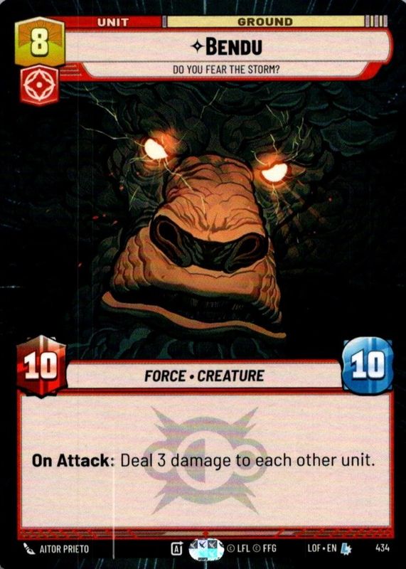 Bendu 2024 Spark of Rebellion #321 Hyperspace RAW