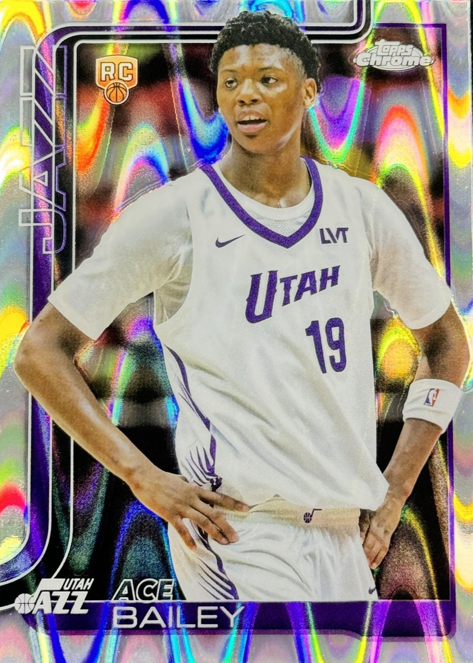Ace Bailey 2025 Topps Chrome #255 RayWave Refractor Price Guide