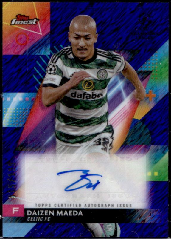 2023 Topps Finest UEFA Club Competitions #A-DM Autographs - Purple Shimmer /199