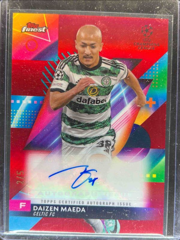 2023 Topps Finest UEFA Club Competitions #A-DM Autographs - Red /5