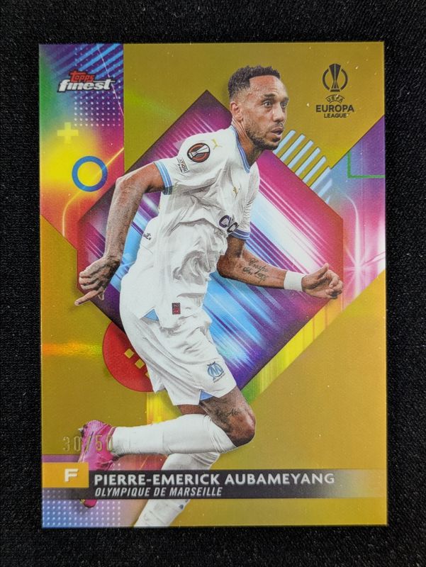 2023 Topps Finest UEFA Club Competitions #106 Gold /50