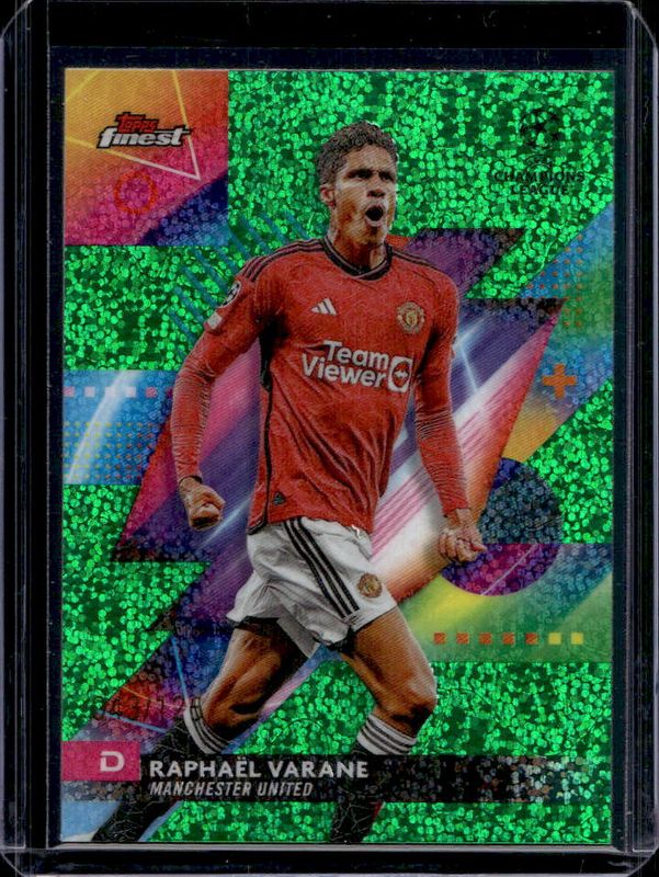 2023 Topps Finest UEFA Club Competitions #144 Speckle Green /125