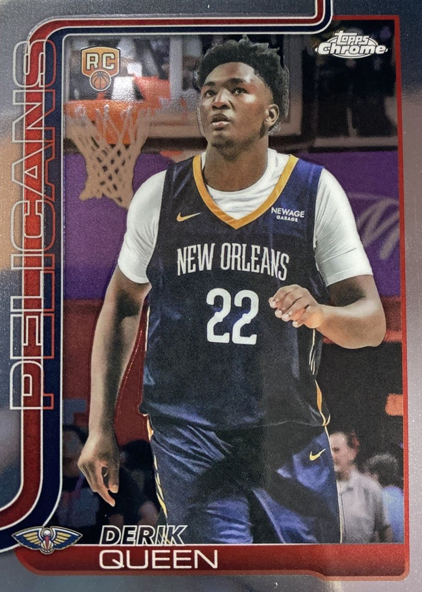 Derik Queen 2025 Topps Chrome #263 Base Price Guide - Sports Card 