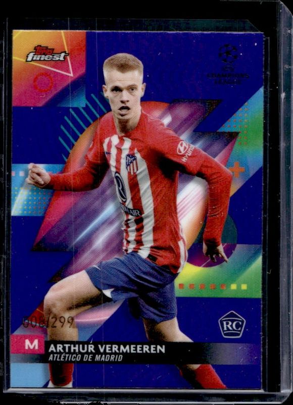 2023 Topps Finest UEFA Club Competitions #6 Purple /299