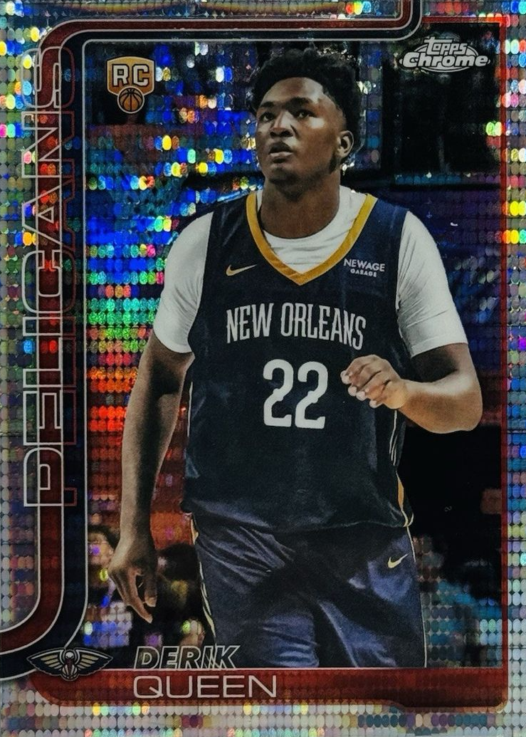 Derik Queen 2025 Topps Chrome #263 Pulsar Refractor Price Guide