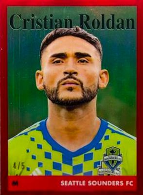 2023 Topps Chrome MLS #58T-1 1958 Topps - Red Refractor /5