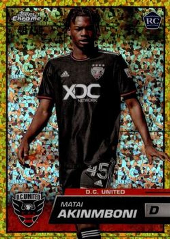 2023 Topps Chrome MLS #91 Gold Mini-Diamond Refractor /50