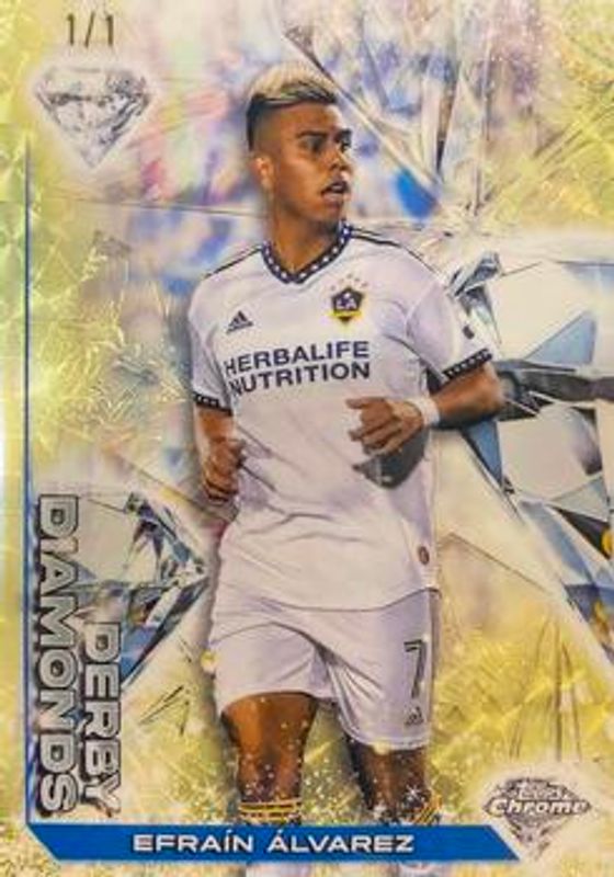 2023 Topps Chrome MLS #DD-17 Derby Diamonds - SuperFractor /1
